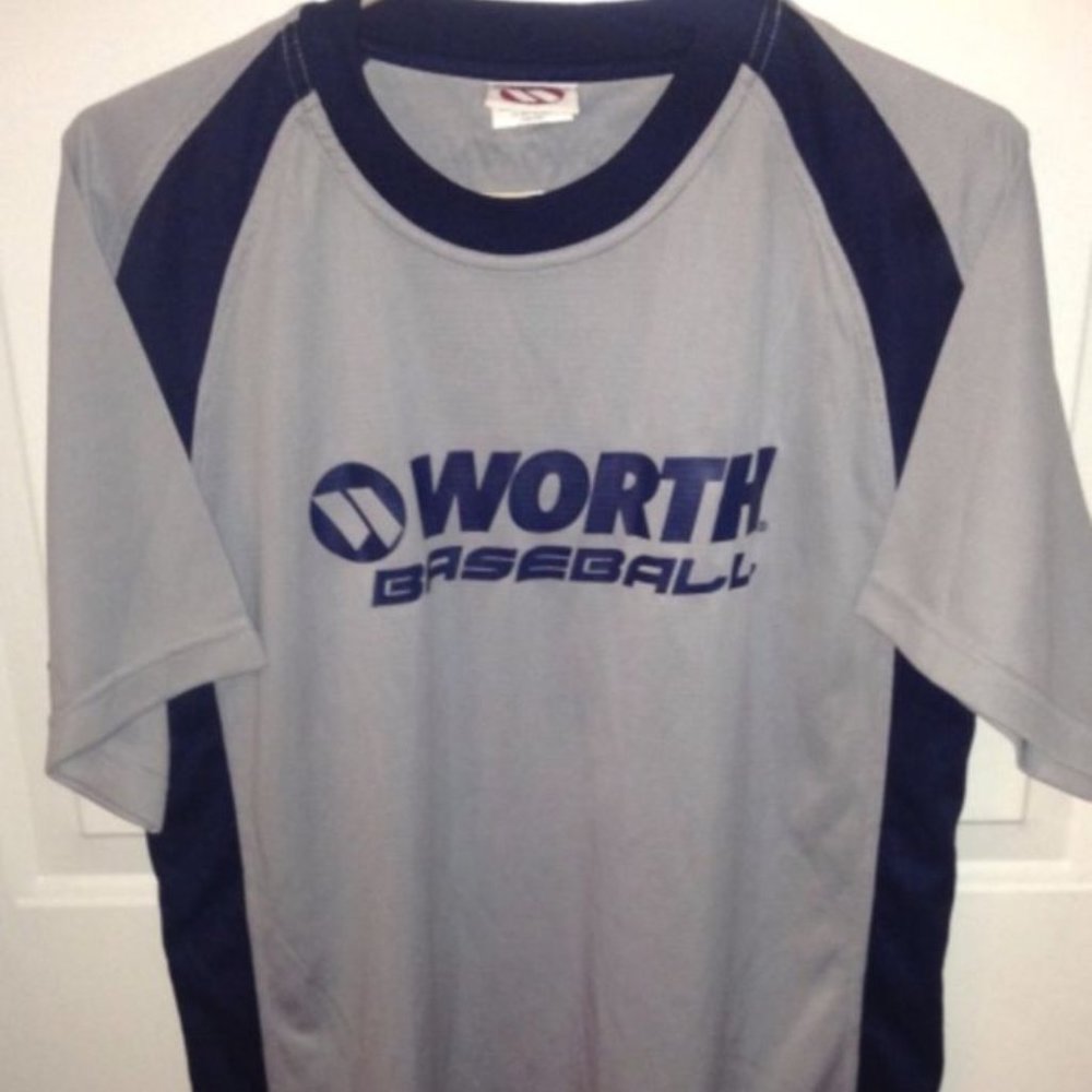 Worth Baseball T shirt Size Large